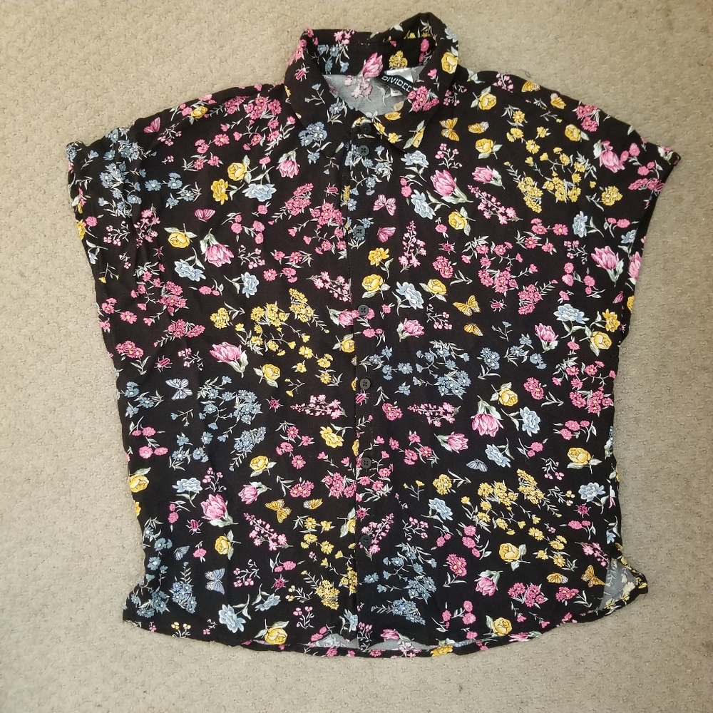 H&M Skater Girl Collared Button Up